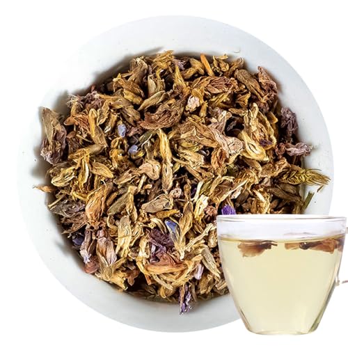 100% Pueraria Lobata Flower Fresh, Pueraria flower 50G/1.7oz feuilles non - OGM en vrac, savon naturel à base de fleurs séchées herbes pour thé, sirop, boisson,...