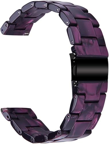 Miniatura 5 de ECSEM - Correa de reloj compatible con Fossil Gen 5 Julianna - Correa de repuesto para mujer, pulsera ajustable de 0.866 pulgadas, correas de