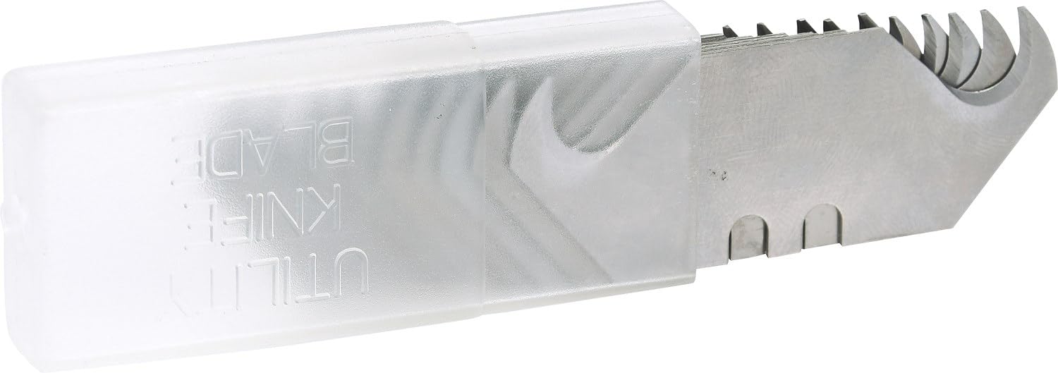 KS Tools 907.2163 Cuchillas de gancho para cúters universales profesionalespaquete de 10
