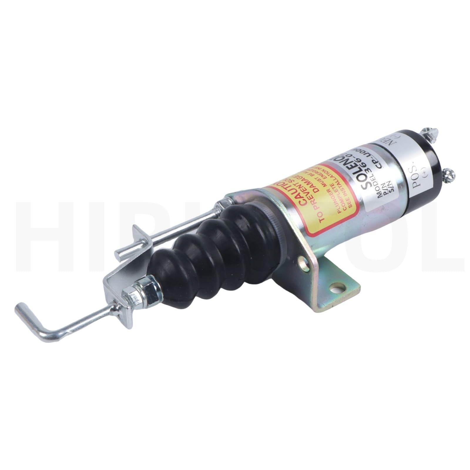 12V Fuel Shutoff Stop Solenoid - Replaces 366-07197 For Listerpeter LPW Diesel Engine