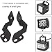 ASD Custom Side Pillar Mounting Brackets Compatible with Offroad LED Cube Pods Light Fit UTV Polaris RZR XP 900 1000 800