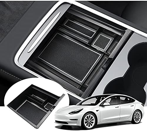 GAFAT Tesla Model 3 2024 Organizer - Aufbewahrungsboxen Für Türfächer (4-teilig)