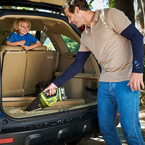 Ryobi R18HVF-0 Sans sac Noir, Vert - Image 5
