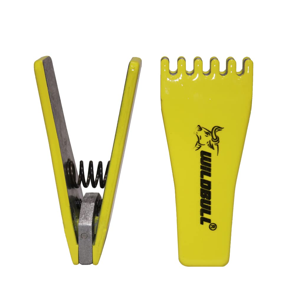 WILDBULL Badminton Stringing Clamp Pack of 2 (Yellow) (B0BG57HNSW) Amazon Price History, Amazon Price Tracker