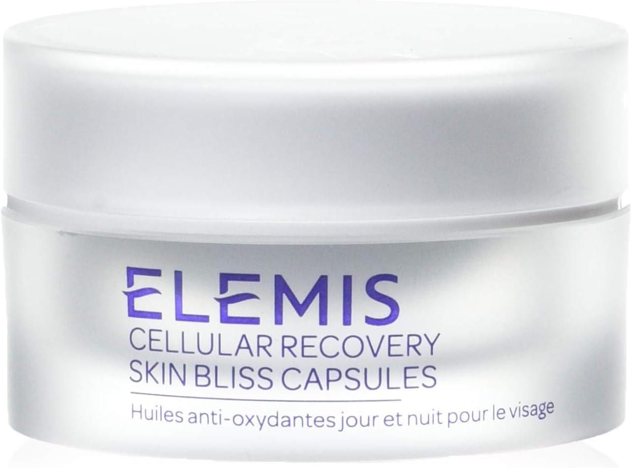 ELEMIS Cellular Recovery Skin Bliss Capsules, Anti-Ageing Capsules to Purify, Replenish and Nourish Skin, Antioxidant-Rich Face Care for Day and Night, Skin Care for a Radiant Glow, 14 Capsules