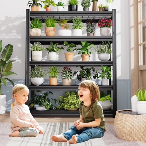 Image of 3-Pack Heavy Duty Garage Shelving for Large Storage & Whole Garage Organization, 72 inchH x 59 inchW x 20 inchD Adjustable 5-Tier All Metal Wire Shelf for Tools,Storage Bins,Bulk Items,Warehouse&Workshop