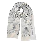 Prayer Shawl, Protection Bible Verse Prayer Scarf for Women Christian - 90x180cm - Lightweight Scarves for Festival Party Friends