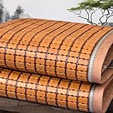 Fresca y cómoda: en climas calurosos de verano, esta colchoneta de dormir de verano proporciona un efecto refrescante natural. En comparación con los tejidos tradicionales, el material de bambú tiene una temperatura de superficie más baja, creando una sensación refrescante. Esta colchoneta plegable transpirable se adapta a las curvas de tu cuerpo, ofreciendo un excelente apoyo y comodidad.