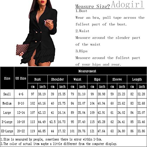 Sexy Long Coat Fitted Suit Jackets Long Sleeve Work Tassel Blazer Dress Black Xl #TOP3