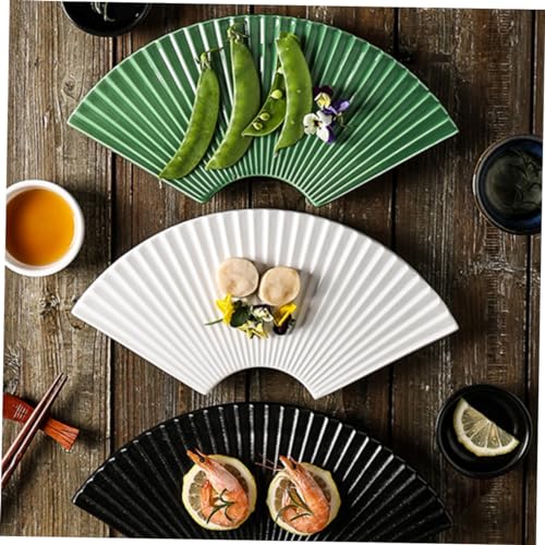 Plato de cerámica estilo japonés para sushi y snacks miniatura 3