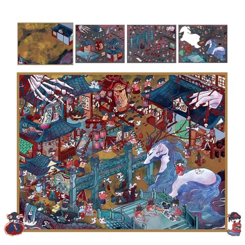 Kixolazr Autocollants Miniatures Scènes - Décalcomanies À Effet 3D Horreur Pour Scrapbook | Autocollants Paysage Anti-Stress pour Passionnés de Bricolage Scrapbook Carte de Vœux Activité