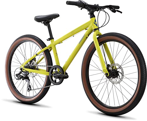 Diamondback Division 24 Bicycle, Saffron Yellow Matte