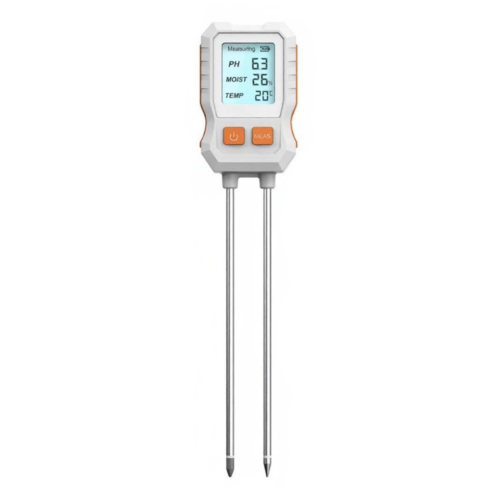 Piceioep Abs Construction Agriculture Soil Acidbase Value Temperature Monitor For Garden Orchards Potted Plant Farming Garden Soil Tester Device