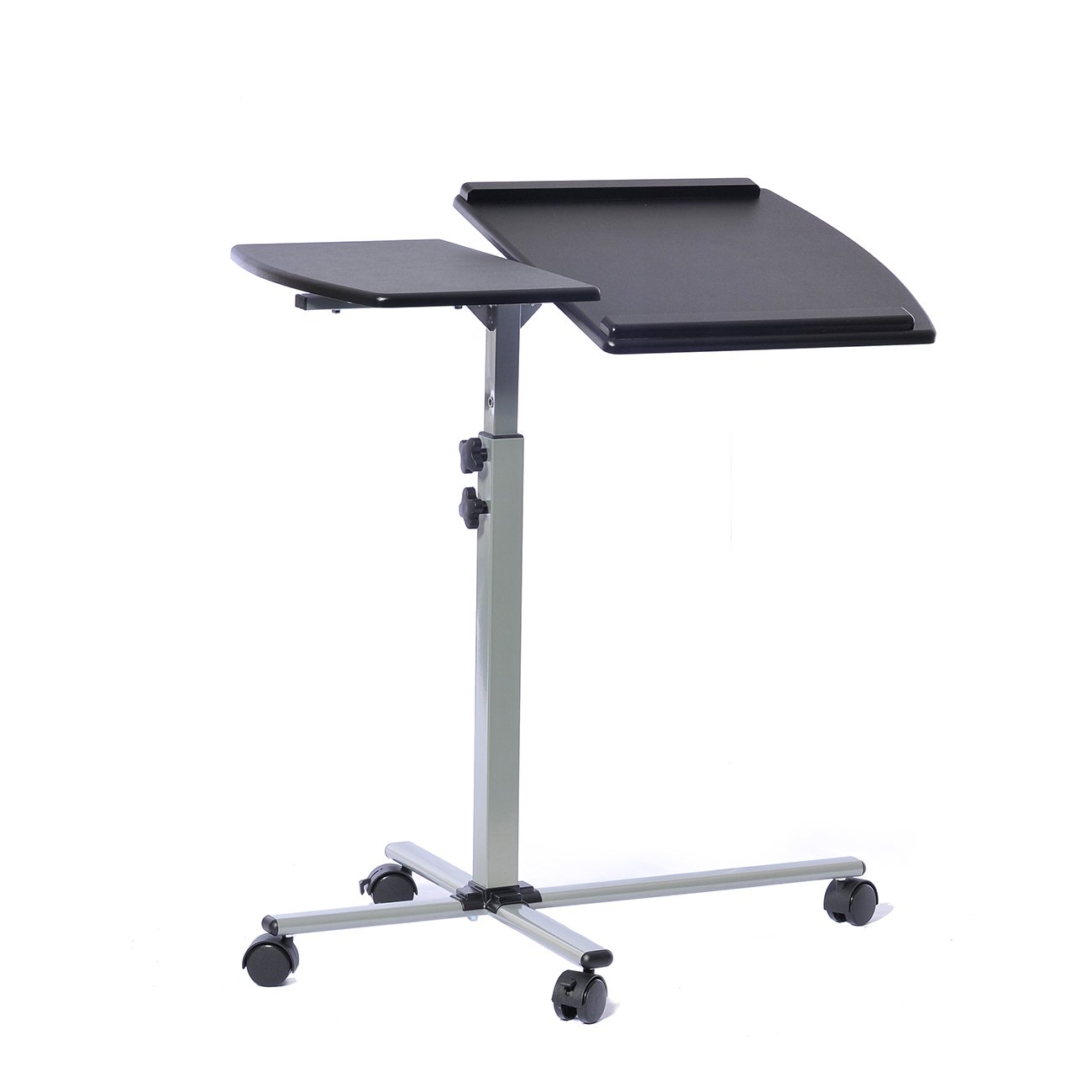 Techni MobiliHeight Adjustable Laptop Cart, Graphite