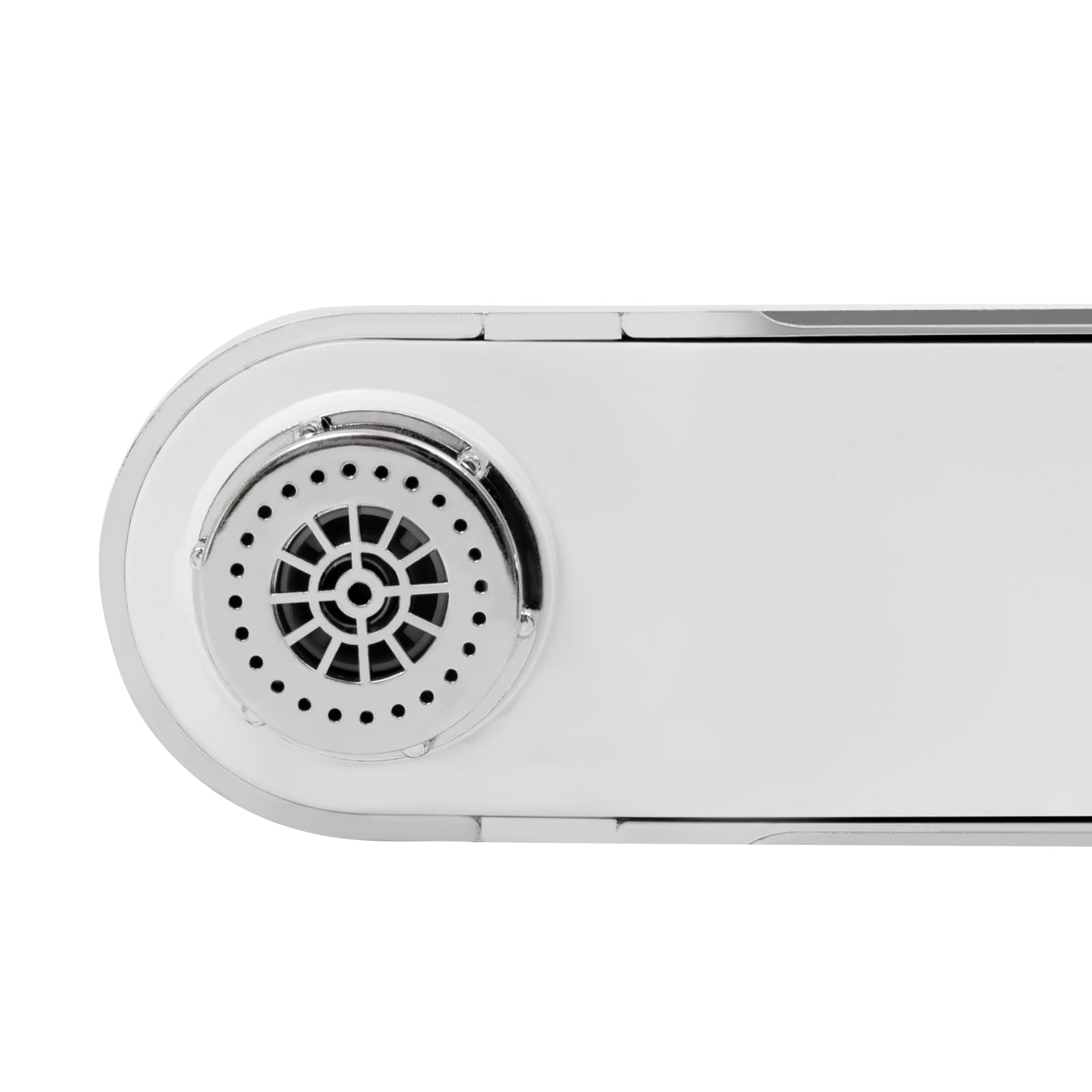 Calentador de agua eléctrico, 220 V, rotación de 360 grados, indicador de temperatura LED, adecuado para cocina, camping, jardín, garaje, inodoro, baño, caravana [clase energética A]