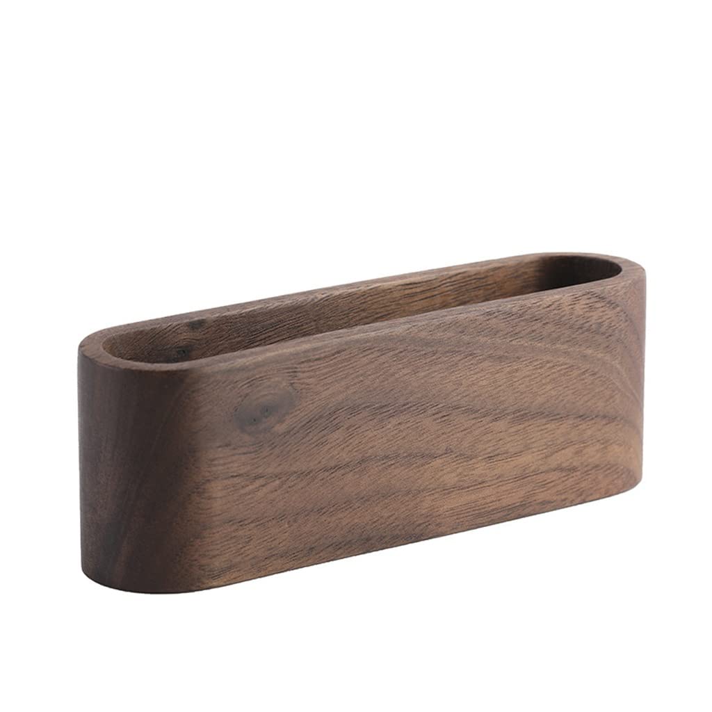 MOBYGKFY Wooden business Card holder Note Holder Display equipment Office supplies Stationery Accessories Organizer