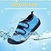 STQ KIDS Toddler Water Shoes Boys Non Slip Beach Swim Sports Comfortable Quick Dry Lightweight Durable Barefoot Aqua Socks Outdoor Swimming Pool Summer Soft Royal Blue Toddler Size 5