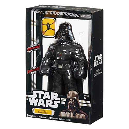 Stretch - Boneco Star Wars Elático 25cm - Darth Vader