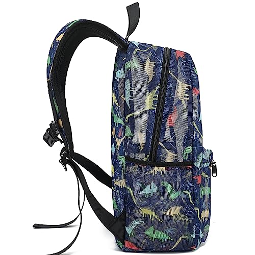 Camtop Mesh Backpack Kids Boys Girls Bookbag See Through Preschool Kindergarten Backpacks Casual Daypack For School Beach Travel Swim(Age 3-8 Years,Dinosaur) #TOP7