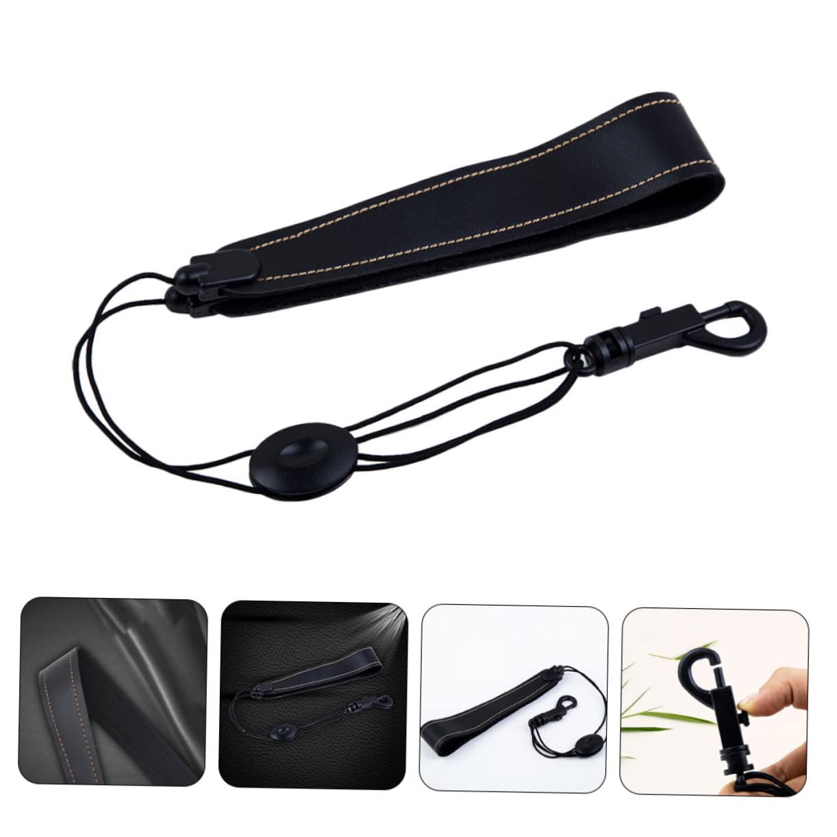 TOYANDONA 4pezzi Tracolla Per Saxofono Pelle Regolabile Confortevole Per Tenore e Soprano Accessorio Versatile Per Musicisti Di Tutte Le Età