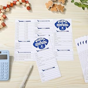 120 Pcs Puppy Vaccination Record Cards Canine Health Record Books 83 X 11 Inch Puppy Vaccines Shot Memo Dog Vaccine and Canine Health Record Booklets for Canine Medical Grooming Kennel Care  Cucciolini Doodles 120 pcs puppy vaccination record cards canine health record books 8 3 x 11 inch puppy vaccines shot memo dog vaccine and canine health record booklets for canine medical grooming kennel care   cucciolini doodles