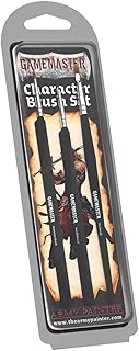 The Army Painter GameMaster Character Brush Set - 3 Essential Model Paint Brushes: 1 Detail Paint Brush, 1 Monstrous Brush and 1 Dry Brush. A Paint Brush Set For Warhammer 40k or DnD Miniature Paint