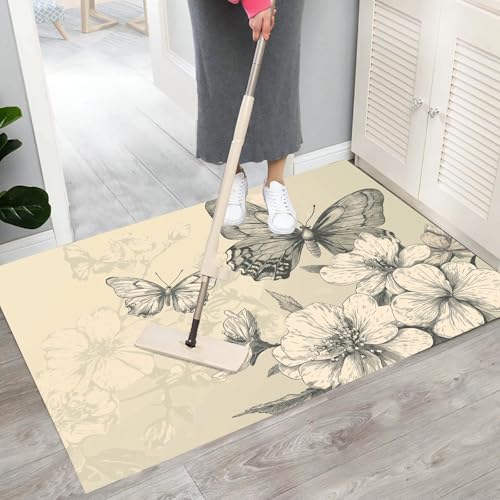 Tapis de sol absorbant pour résoudre les traces de pattes
