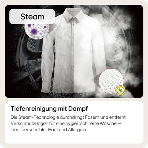 LG F4WR7011 Waschmaschine, Klasse A-10%, 11 kg Kapazität, 1350 U./Min., AIDD, Weiß