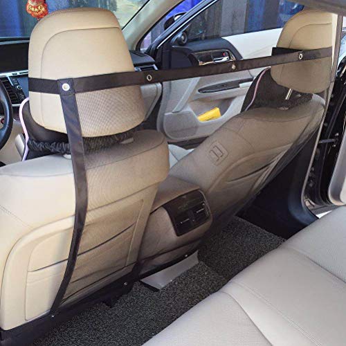Lylyzoo Pet Barrier Dog Car Net Barrier Dog Car Seatbelt, Seat Mesh Obstacle Vehicle Travel Dog Backseat Barrier, Car Organizer,Dog Seat Belt,Dog Carrier,Backseat Dog Divider,Dog Carrier,Pet Barriers.