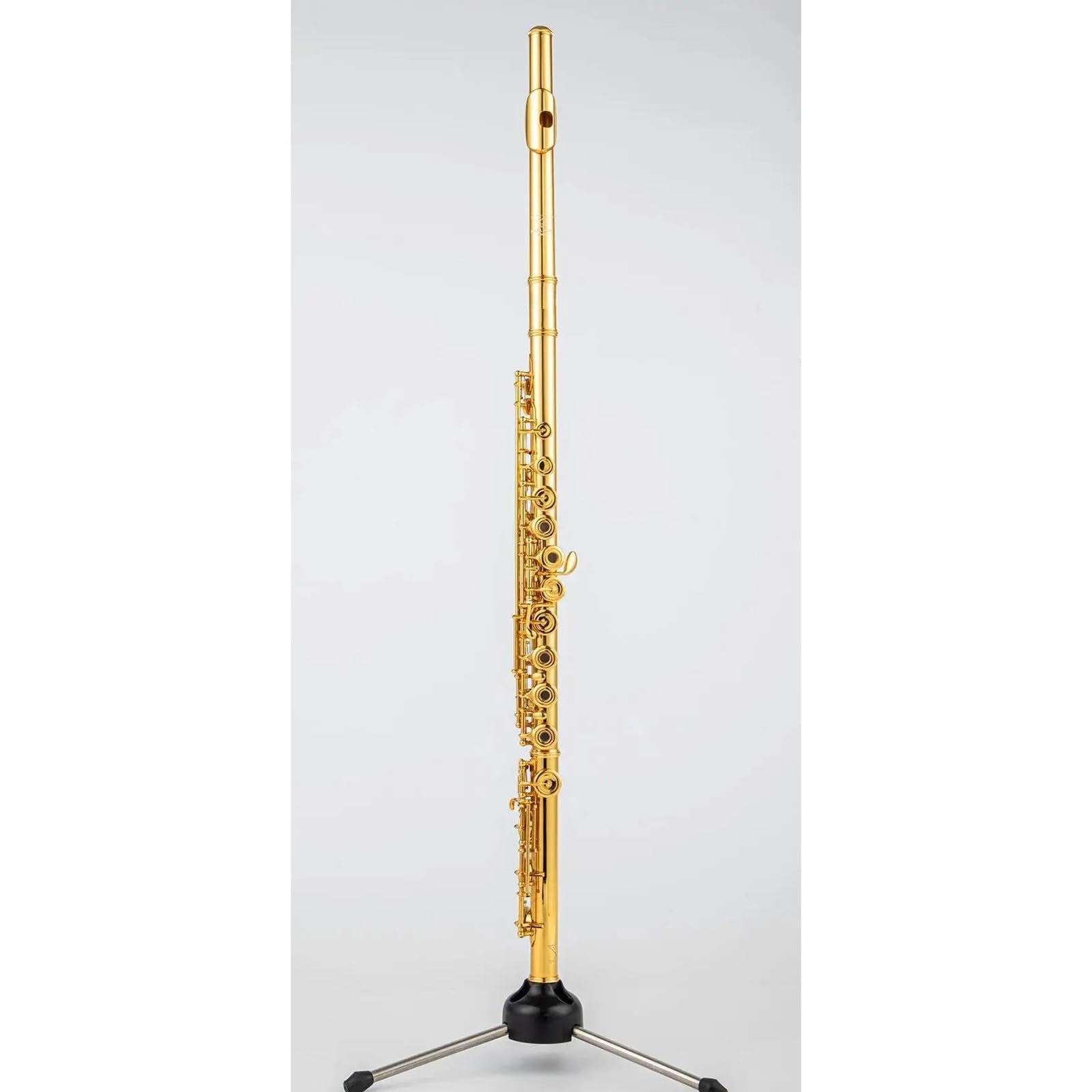 flet prosty Flet profesjonalny biały mosiężny klucz otwarty C 17 otworów flet 18-karatowy pozłacany Instrument z etui Instrument dęty drewniany