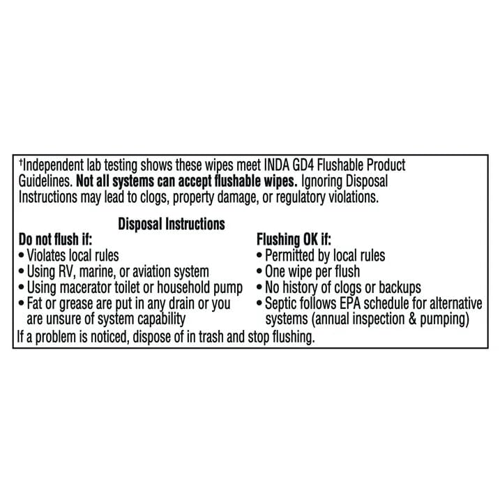 Equate Extra Large Flushable Wet Wipes, Cool Mint Scent, Plant Sourced Fibers, 7 x 7 Inch, 144 Count, 3 Pack