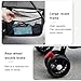Haibinsuo Pet Stroller, Folding Dog Stroller, Pet Folding Stroller, Pet Stroller for Small/Medium Dogs, 4 Wheels Dog/Cat Puppy Stroller, Travel Carrier for Small/Medium Pet 1 Set