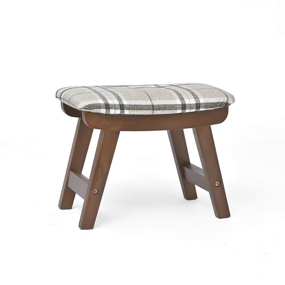 Reposapiés lavable de madera maciza para descansar los pies en casa