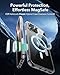 ESR for iPhone 16 Pro Case, Camera Control, Compatible with MagSafe, Shockproof Military-Grade Protection, Magnetic Phone Case for iPhone 16 Pro, Classic Hybrid Case (HaloLock), Clear