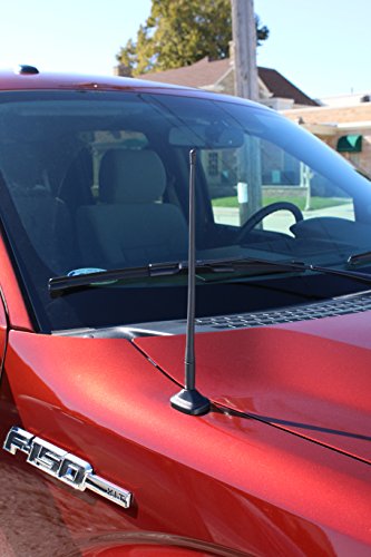 Antennamastsrus - 13 Inch All-Terrain Flexible Rubber Antenna Is Compatible With Jeep Wrangler Jk - Jl | Gladiator (2007-2023) - Spring Steel Internal Core #TOP5