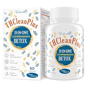 31-in-ONE Detox and Liver Cleanser, Fast Detox, Full Body Detox, Toxins Cleaner for Liver, Kidney, Natural Herbal Formula, Support Immune & Mood, Made in USA, 60 Capsules