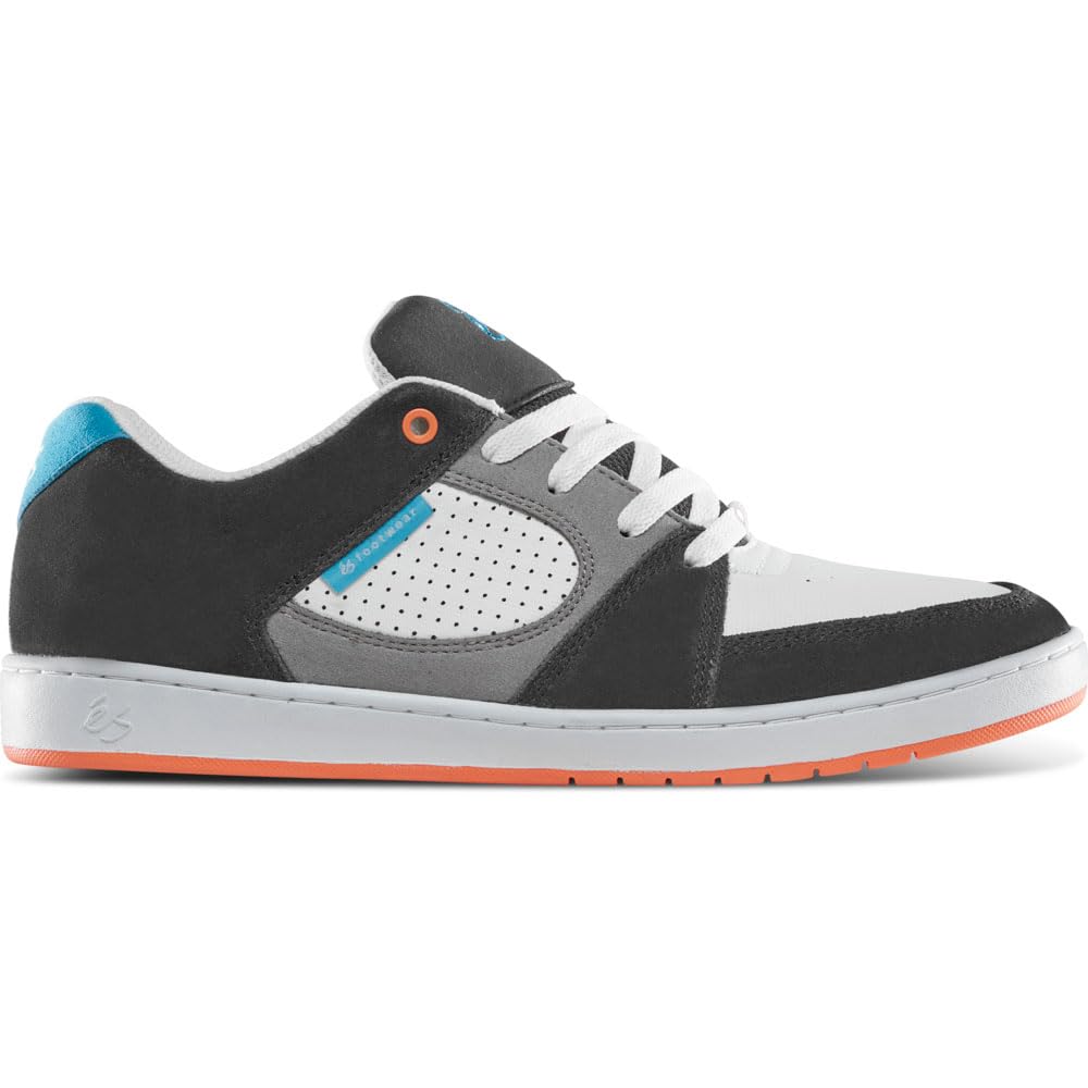Es Skateboard Shoes Accel Slim Navy/Grey/Orange Size 11