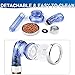 Luxsego Filtered Shower Head with Handheld, High Pressure 3 Spray Modes ShowerheadBuilt-in KDF55 & Calcium Sulfite Remove Chlorine Improve Skin, Water Softener Shower with Filter Beads for Hard Water