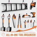 Garage Hooks, 20 Pack Wall Storage Hooks for Bike, Ladder and Tools - Image 3