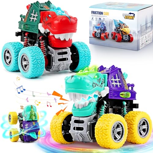 JODUDLR Dinosaur Toys for Kids 3-5, 2...