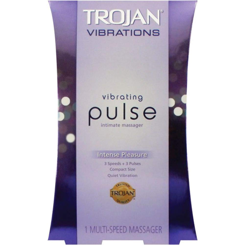 trojan vibrations vibrating mini personal massager Hot Nigerian Guy Masturbating on his bed till he cums main image 1