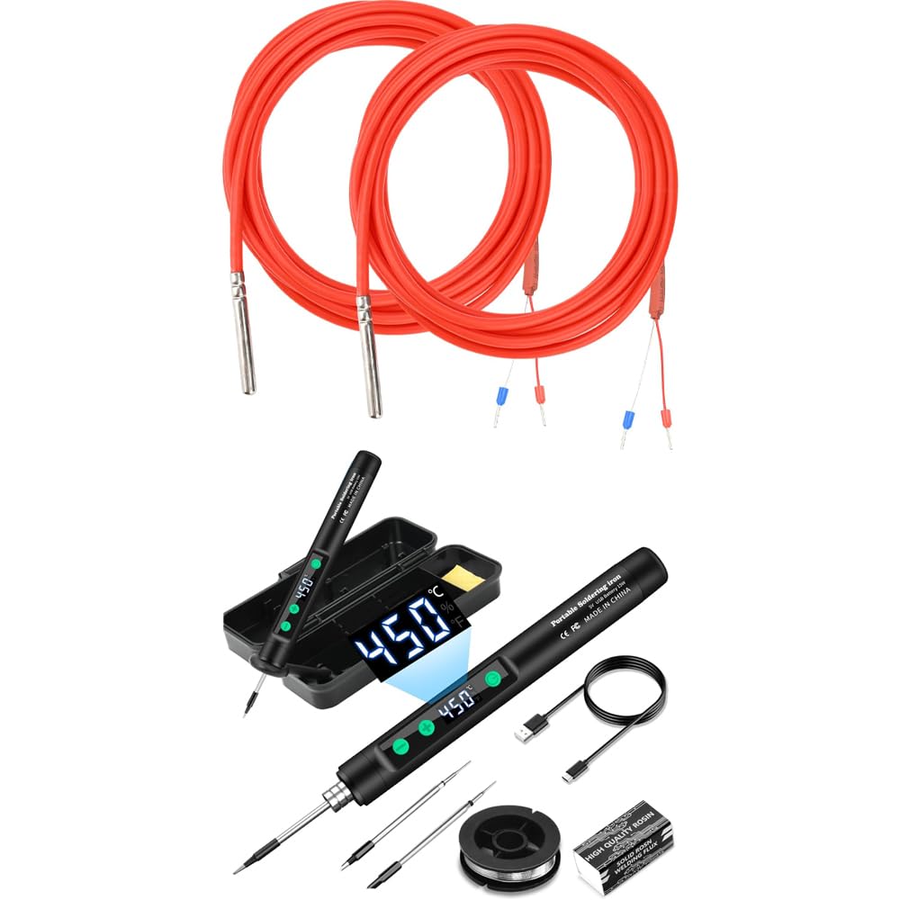 Diymore Cordless Soldering Iron Kit,Soldering Iron 8S Fast Heating 392-842℉,Auto Sleep,3 Precision Soldering Tips Type C Interface Wireless Temperature Adjustment Portable Soldering Irons with Stand