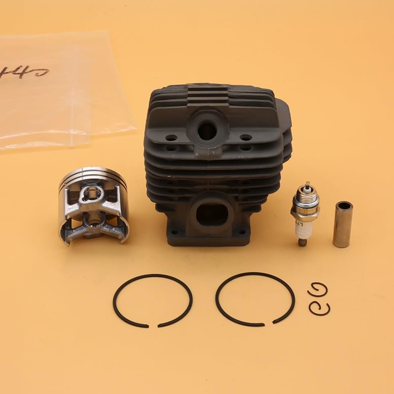 Bujía de pistón de Cilindro de 50mm y 52MM Compatible con Stihl MS440 044, Piezas de Repuesto for Motor de Motosierra de jardín [Reemplazo](Expand MS440 52MM)
