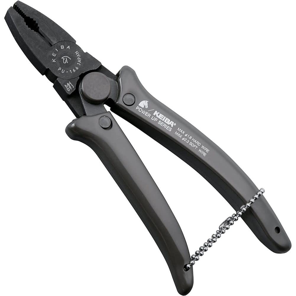 Maruto Hasegawa Power pliers gray 175mm (PU-166) : Amazon.sg: DIY