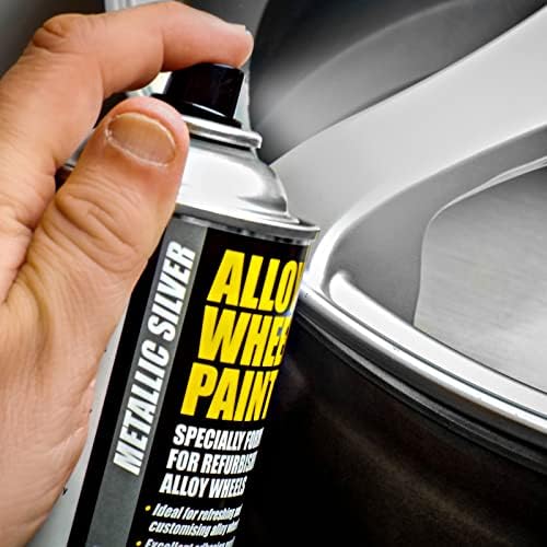 ETECH Complete Alloy Wheel Refurbishment Repair Kit Silver AWKIT