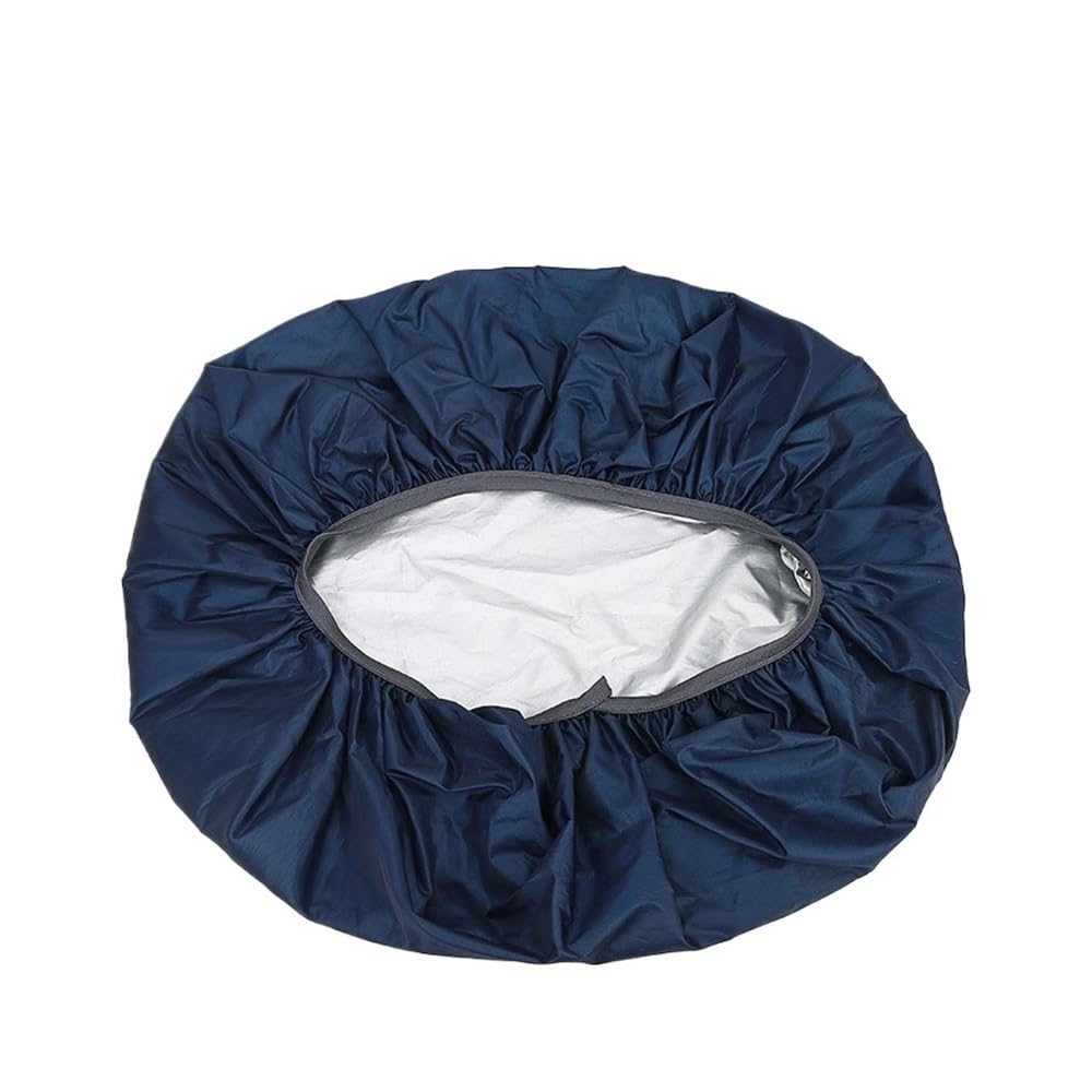 Voncyki Old Blue Rain Cover For Backpack 20L 35L 40L 50L 60L Waterproof Bag Outdoor Camping Hiking Climbing Dust Raincover(50-70L,)