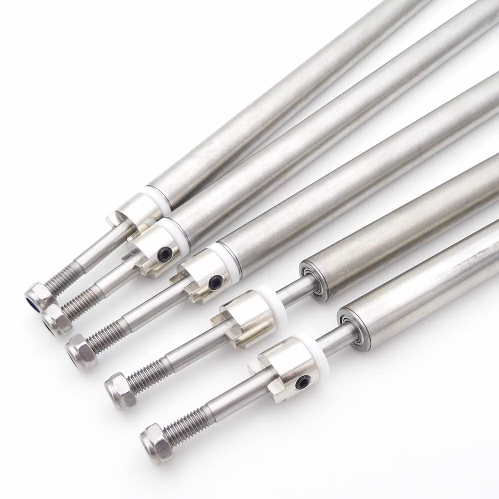 Akcesoria do zabawek Zdalnie sterowana łódka RC wał 5mm tuleja wału napędowego 15-35cm części zamienne ze stali nierdzewnej kompatybilne z zdalnie sterowana łódka RC jacht morski holownik rybacki