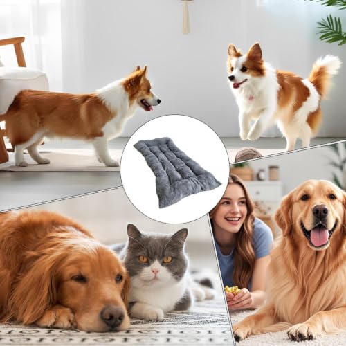 Cama para gatos alfombra rectangular para mascotas cachorro perro de raza grande suelo sofá 6