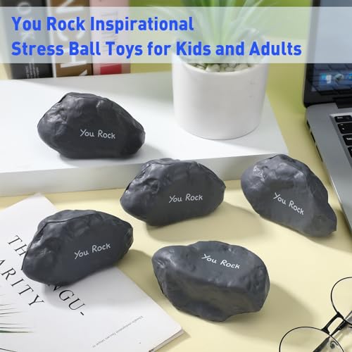 Stress-Balls-for-Adults-Funny-Inspirational-Stress-Reliever-Squeezable-Mini-Foam-Balls-Motivational-Funny-Stress-Relief-Gifts-Appreciation-Gifts10-PcsStone