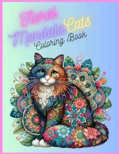 Cat Mandala: Coloring Book
